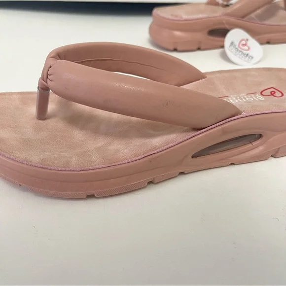 Blondo Abigail Flip Flop Sandal In Blush Color - New In Box - Size 8.5 - Picture 11 of 13